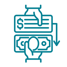 Check Cashing selection